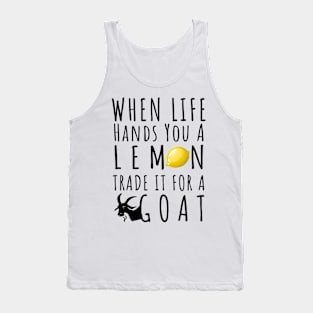 Funny Gifts for Goat Farmers Lovers Animal Fans Tank Top